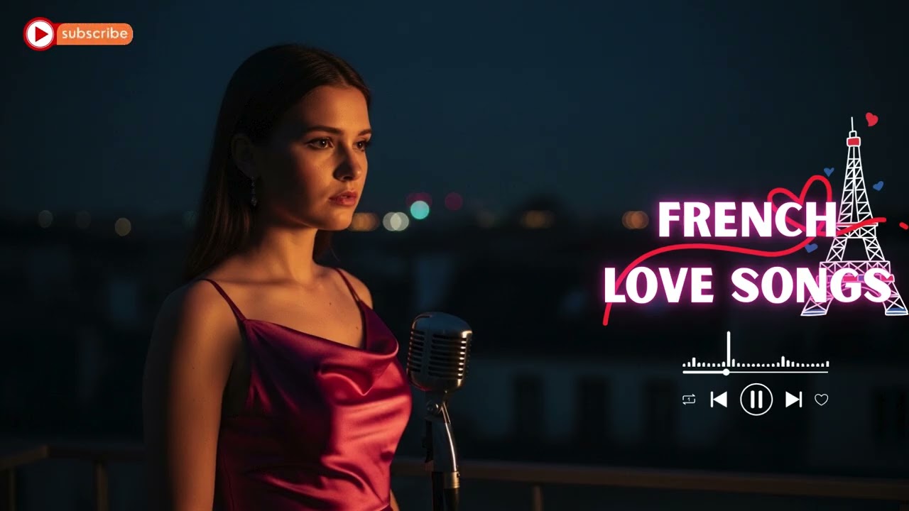 French Romantic Music Mix 💐 Gentle Paris Love Songs for Evening Calm