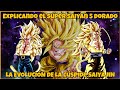 Explicando el ssj5 dorado: LA EVOLUCIÓN DE LA CÚSPIDE SAIYAJIN #af #db #dbs #dbgt #gokugoku #goku 