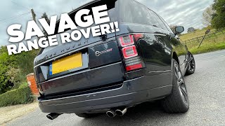 Range Rover SVAutobiography Review  Driven HARD  SCARING US!