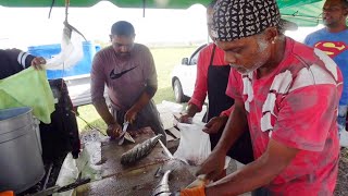 The Quickest Fish Slicer In Trinidad