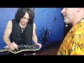 Paul Stanley signing my dad's stage-played guitar - 11.05.16 - Kiss Kruise VI