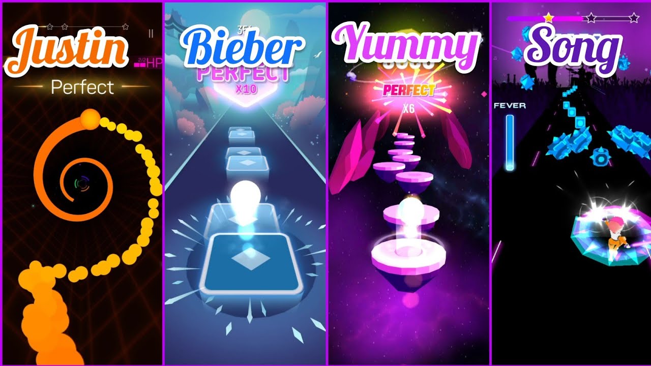 Yummy Smash Color 3D Vs Tiles Hop Vs Hop Ball 3 Vs Beat Blader YouTube