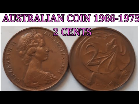 2 CENTS 1966-1975 AUSTRALIAN COIN / VALUE