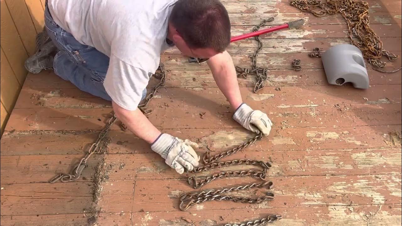 Fixing tire chains YouTube