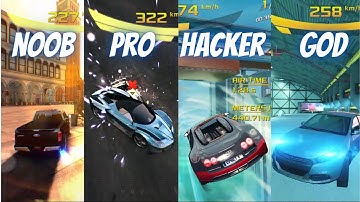 Noob vs Pro vs Hacker vs God