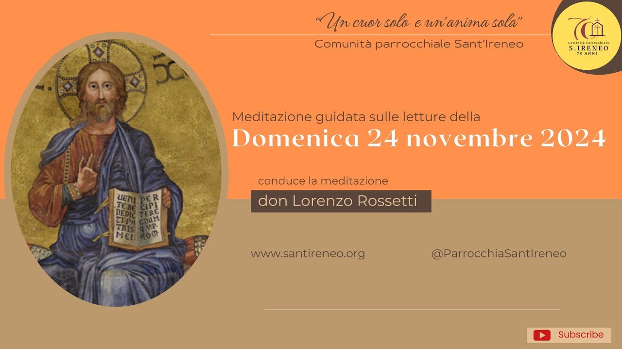 Un cuor solo e un'anima sola: Meditazione guidata sulle letture della