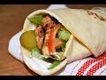 Shawarma au poulet et pain libanaischef ahmads kitchen