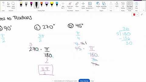 Pre Calc CP - Unit 9 - Day 1 - Intro to Radians