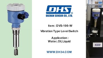 DHS vibration type level switch (Short fork type)