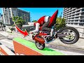 CRAZY REAL LIFE BIKE STUNTS! - (GTA 5 Stunts & Fails)