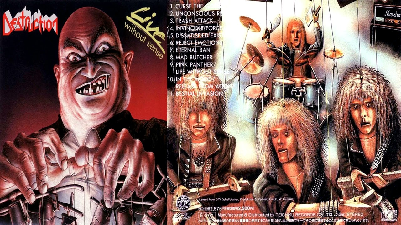 ☠ Destruction | 1989 | Live Without Sense | Full Live Album 