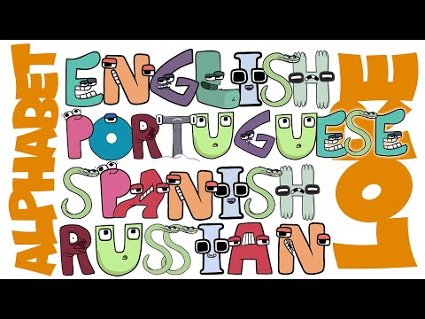 Complete Alphabet Lore in Different Languages | Close Up Version