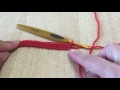 Tuto point de base dbutant dbutante au crochet spcial gaucher