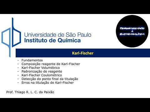 Titulação de Karl Fischer