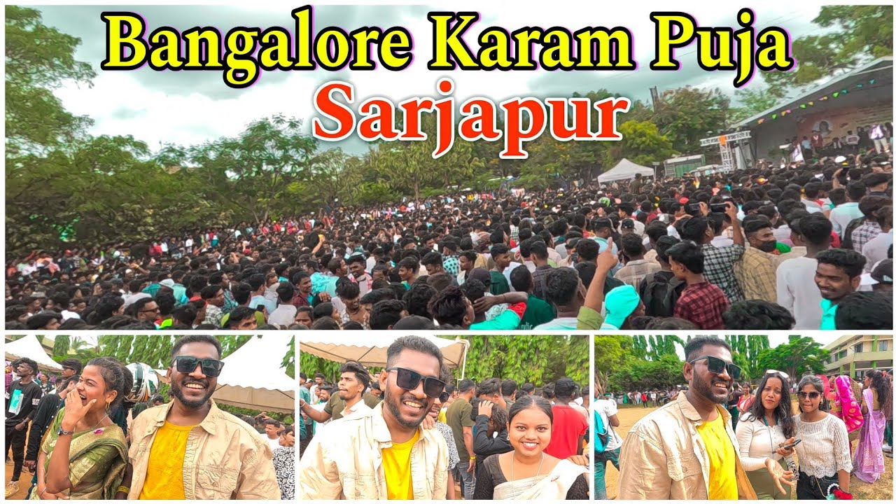 Bangalore Karam Puja Sarjapur | Singer Nitesh Kachhap & Victor Lakra