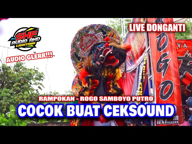 SHAFIRA AUDIO | Rampak Barong Jaranan ROGO SAMBOYO PUTRO Live Donganti Plosoklaten 2023 class=