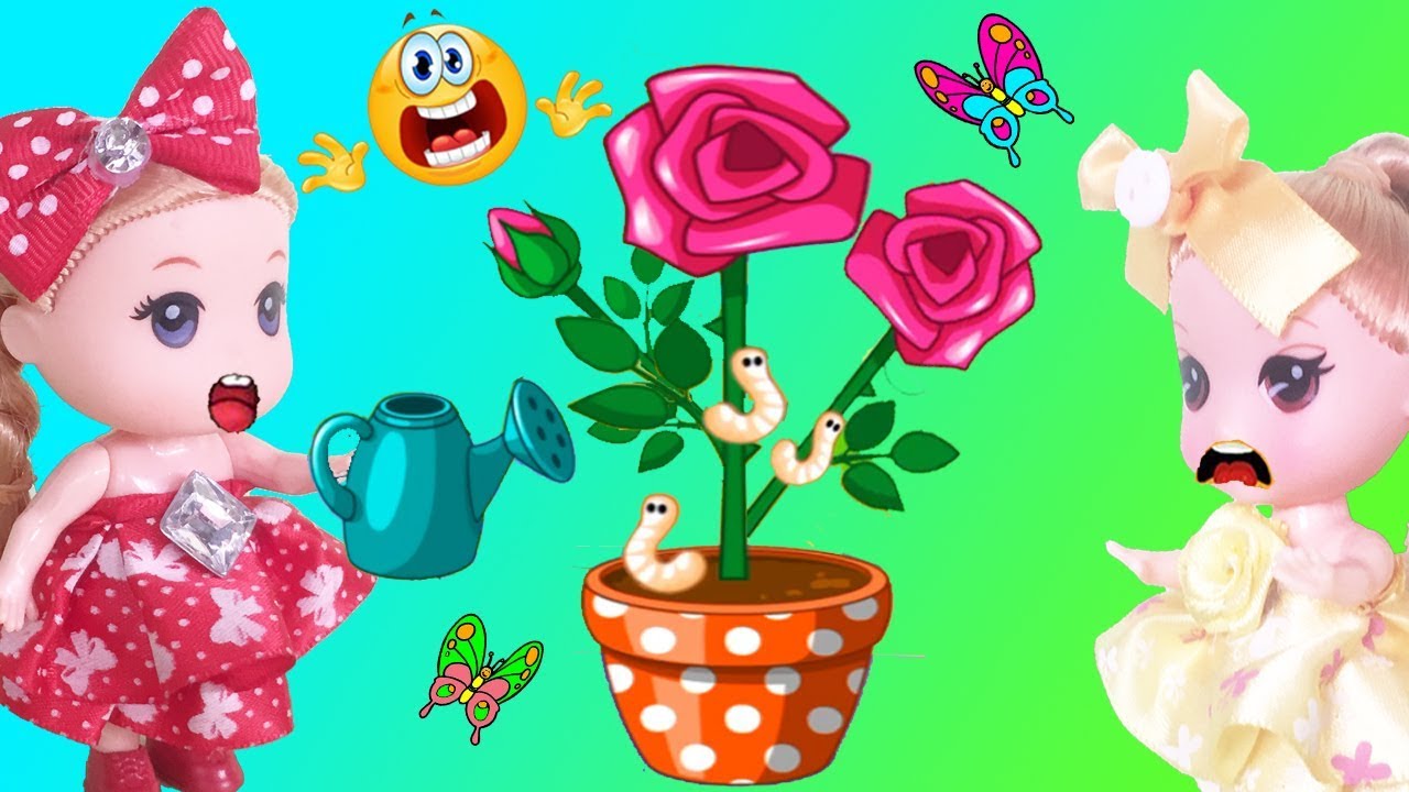 Chibi Đỏ Trồng Cây Hoa Tặng Mẹ BÀI HỌC VỀ LÒNG HIẾU THẢO - YouTube