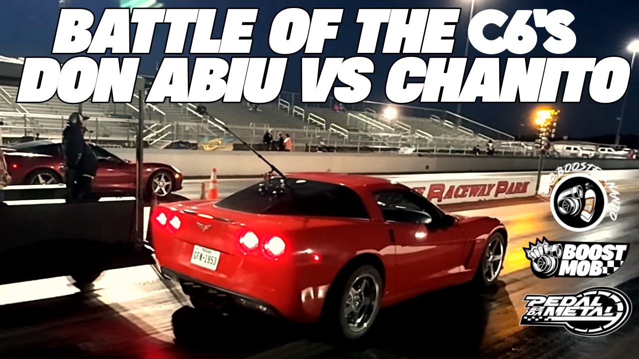 Battle Of The C6's Corvette's and The C8 #obstruck #chevy #corvette #dragrace #racing #obstruck