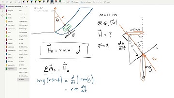 Ex 15.12 Engineering Dynamics (ME242 at UNLV) Matt Pusko