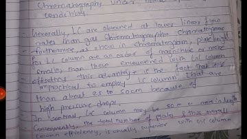 Varaiation that affect Column Efficiency|An introduction to Analytical separation| Skoogs