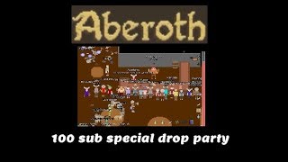 Aberoth - 100 subs special drop party