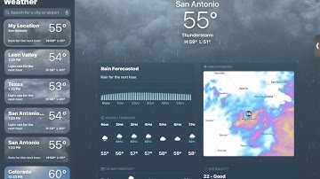 Ultra Realistic Weather App With Sound! 4k 60 FPS