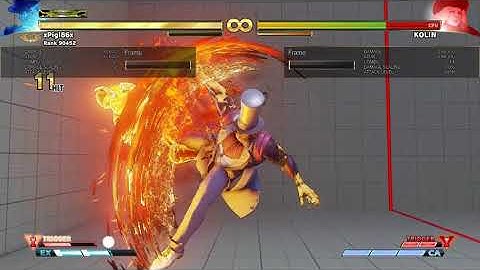 SFV AE G Impractical Combo 1