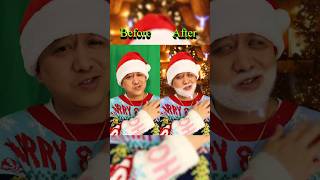 Christmas Heartbreak🎄 Before/After #tutorial #greenscreen #christmas #vfx