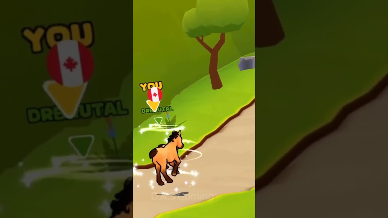 Monkey race 3D Game  