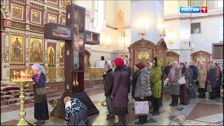 «Эта святыня имеет большую силу»: православные Хабаровска встретили копию Годеновского креста