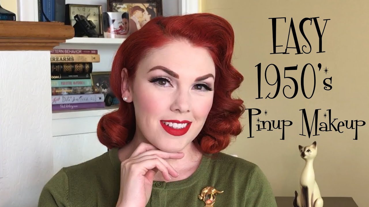 Easy Vintage Hairstyles for Natural Hair Look 1940s/WW2 - Vintage  Hairstyling