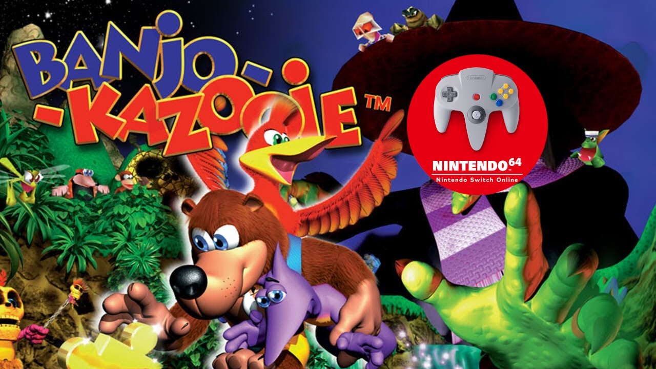Fight that rhyming witch, in Banjo-Kazooie on Nintendo Switch! [2022 ...