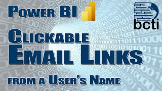 Power BI - Hyperlinked Email Addresses