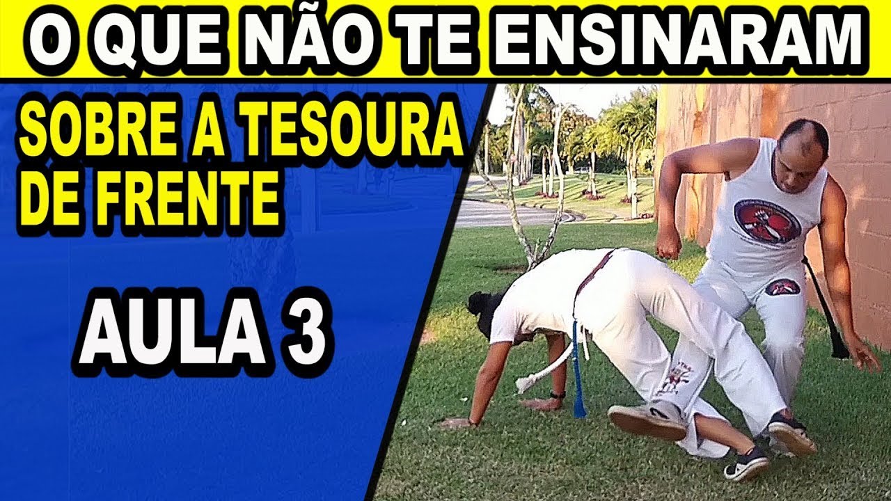 Aula 3 - O segredo que não te ensinaram sobre a Tesoura de frente (Mestre Koioty Capoeira HZ)