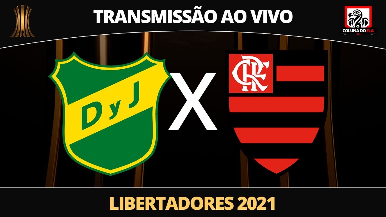 DEFENSA Y JUSTICIA X FLAMENGO - TRANSMISSÃO AO VIVO - LIBERTADORES 2021 -  NARRAÇÃO RAFA PENIDO 