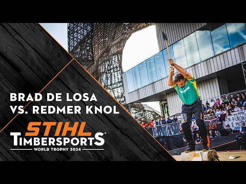 TIMBERSPORTS® World Trophy Nail-Biter: Can You Spot the Winner in This Insanely Close Heat?