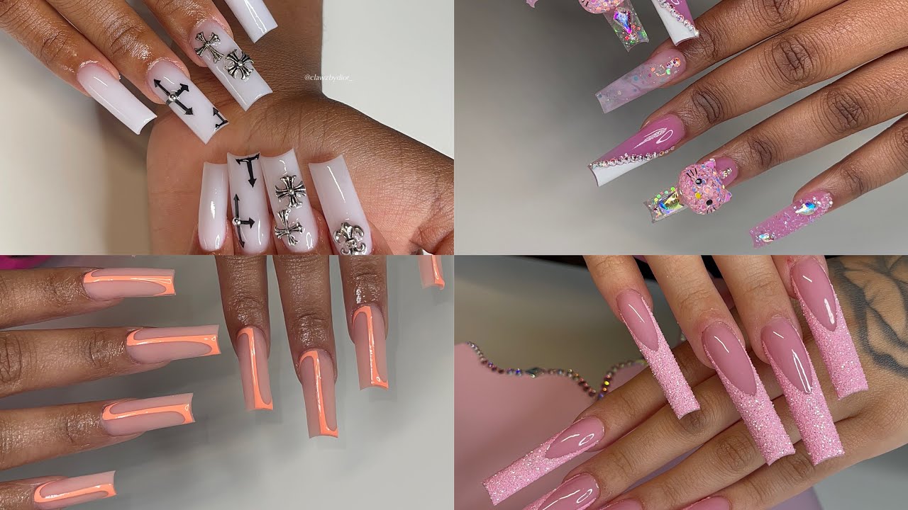 8 Easy DIY Nail Designs!! Nails Ideas \u0026 Hacks by Blusher