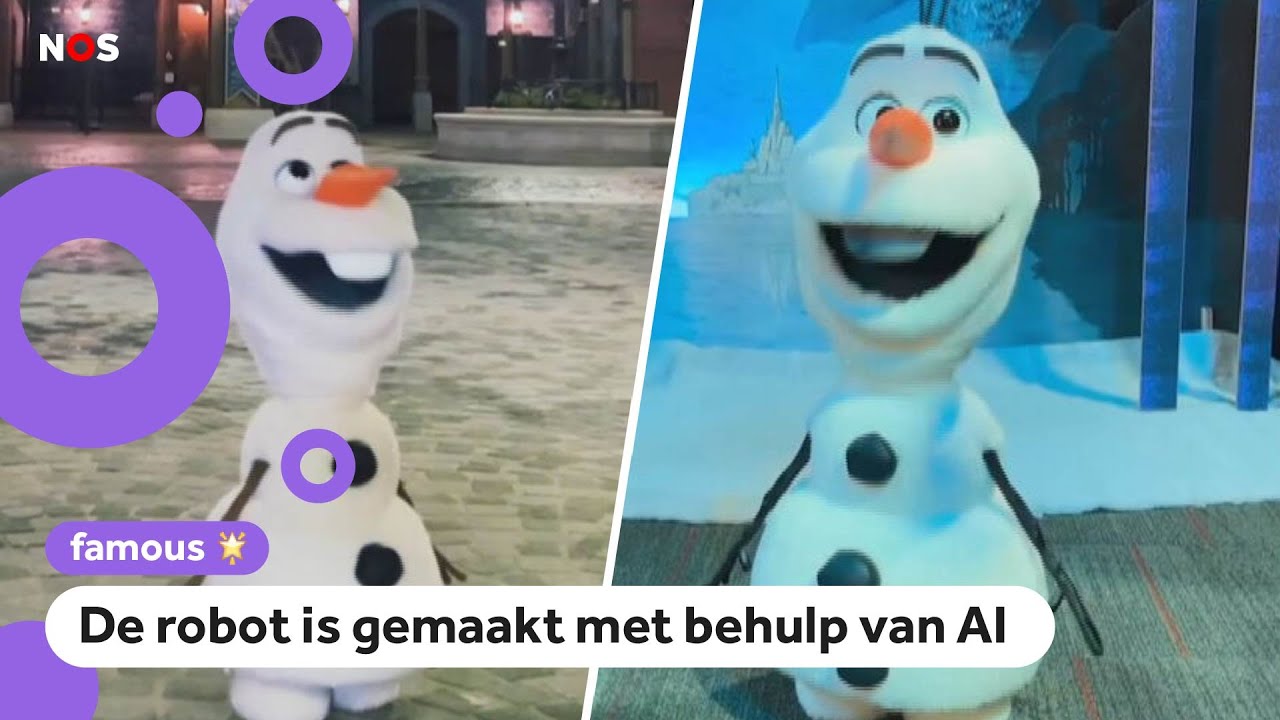 Huh? Pretpark bouwt levensechte Olaf uit Frozen