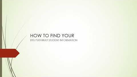 How To Find Your Student Informations 