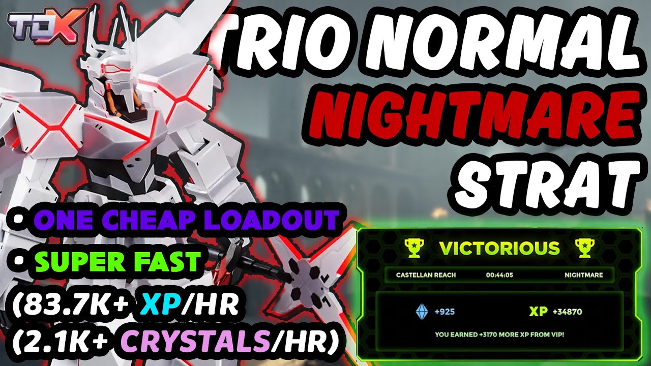 NEW TRIO NIGHTMARE MODE GRINDING STRAT (ViciousX: Electrodynamix