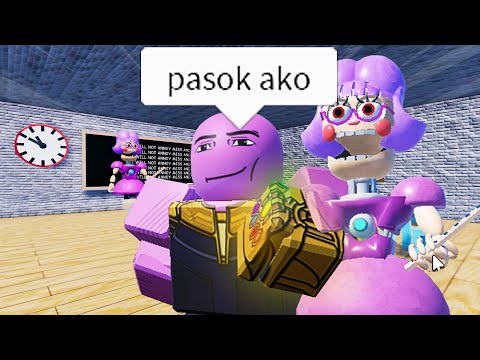 SCARY TEACHER TAKOT SA STUDENTS! | Escape Miss Ani-Tron's Detention | Roblox