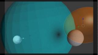 Total Eclipse shadow Computer Model