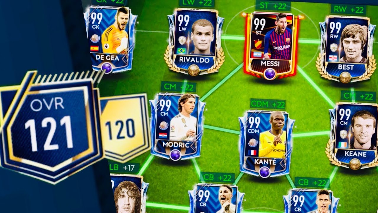 1 Ovr Highest Rated Teams And Icons In Fifa Mobile 19 Fastest And Free Ways To Upgrade 100 Ovr Youtube