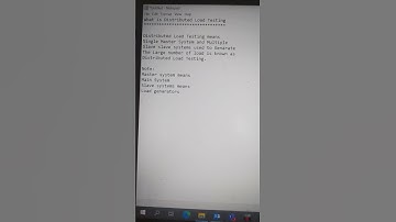 What is Distributed Load Testing #shortvideo #youtubeshorts #shortsviral #distributedloadtesting