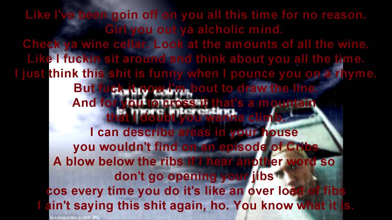 Eminem The Warning Shot lyrics YouTube