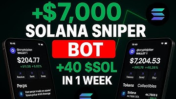 How I Use a Solana Sniper Bot to Snipe Memecoins (Live Demo)