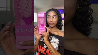 POV: you accidentally unlock the most defined curls of your life with one brush😆 #curlyhair #viral