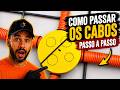 O Segredo de Passar Cabos: Passo a Passo!