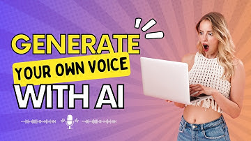 How To Generate Your Own Voice Using AI | Text To Speech