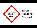 Moersch ATS Alkaline Rapid Fixer: Safety, Handling, Disposal